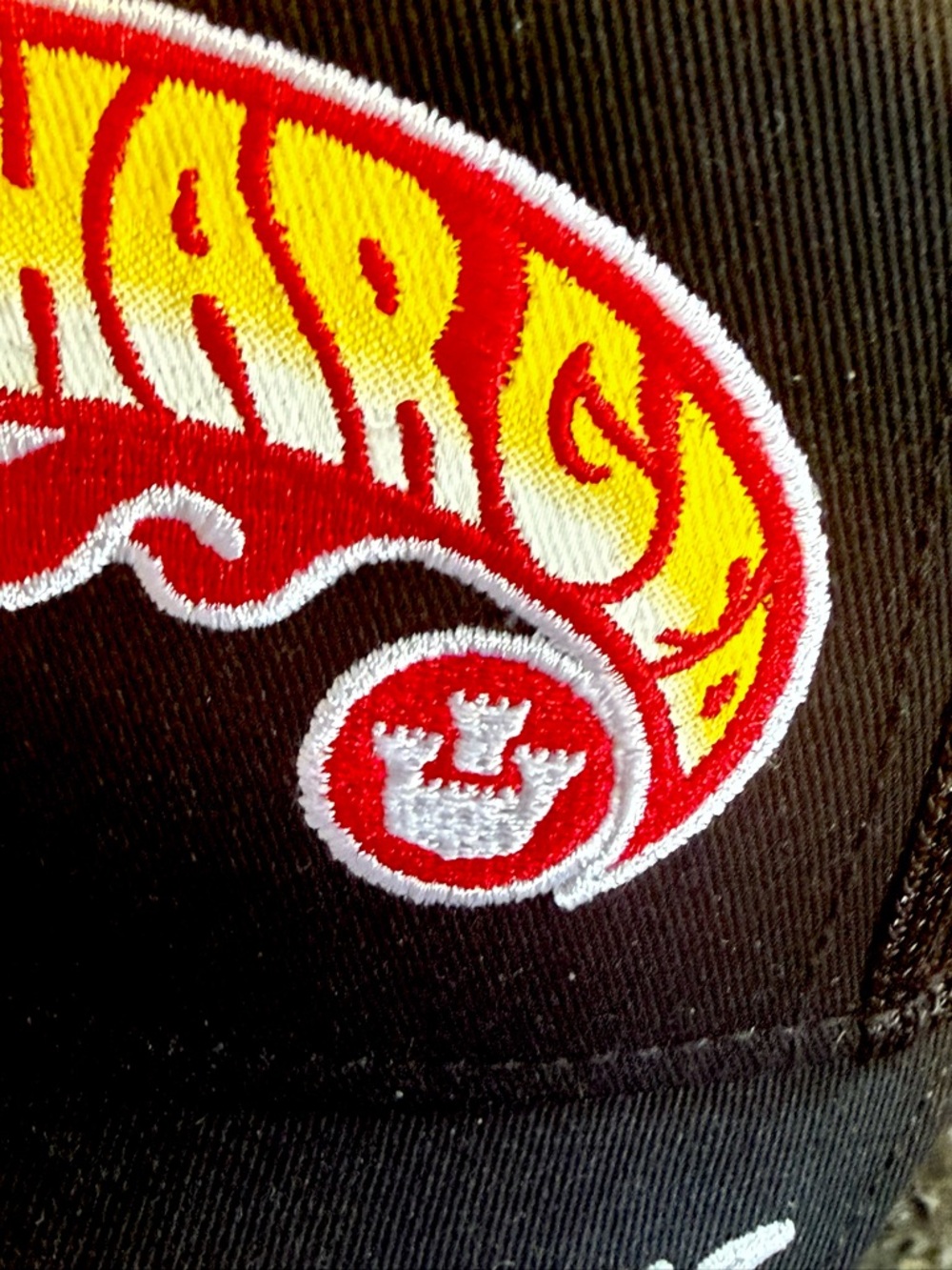 Goorin Bros Black embroidered Trucker “Supercharged ” with flames 🔥 SnapBack - Picture 5 of 10